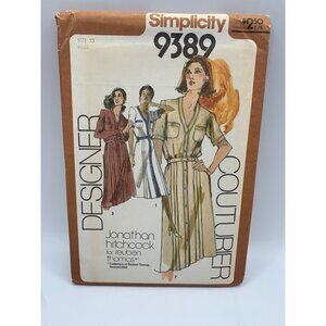 Simplicity Misses Dress Sewing Pattern sz 10 9389 - uncut